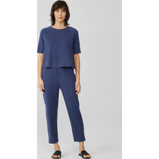 Slim Tights Eileen Fisher High-Rise Cropped Terry Leggings