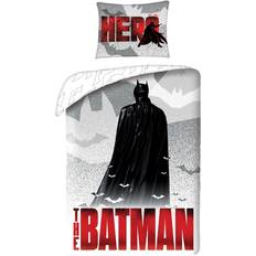 Zwart Beddengoed MCU Batman Dekbedovertrek Hero 140 x 200 cm