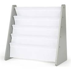 Children's Wooden Bookcase with 4 Pockets