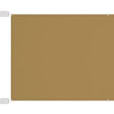 Beige Zijluifels vidaXL Luifel Verticaal 60x1000 cm Oxford Stof Beige