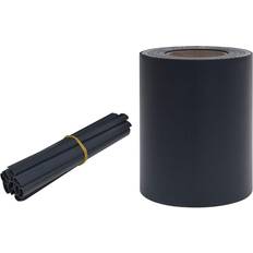 vidaXL haveskærm 35x0,19 m PVC mat mørkegrå