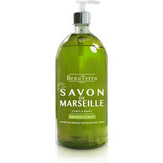 Citron Liquides pour les mains BeauTerra Savon De Marseille Menthe-Citron 300 ml 300ml