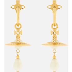 Vivienne Westwood Aleksa Earrings - Gold/Yellow/Pearl