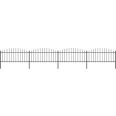 vidaXL Garden Fence with Spear Top 680x75cm