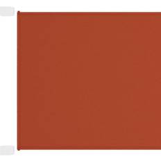 vidaXL Lodret Markise 60 x 420 cm Oxfordstof Terrakottafarvet