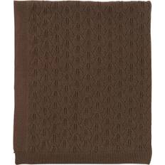 Uld Babytæpper OYOY Lana Baby Blanket Brown/Melange