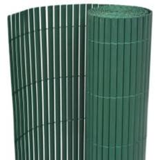 vidaXL Double-Sided Garden Fence Green Porch Blind