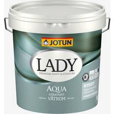 Vit - Våtrumsfärger Målarfärg Jotun Lady Aqua Våtrumsfärg White 2.7L