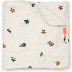 Done By Deer Babydecken Done By Deer Waffle Blanket GOTS Sea Friends Beige