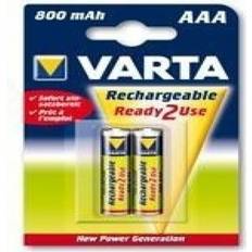 Aaa mah 1.2v Varta "Laddningsbara Batterier 220837 1,2 V 800 mAh AAA"