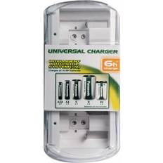 Aa aaa c d & 9v Panasonic Universalladdare (AA/AAA/9V/C/D)