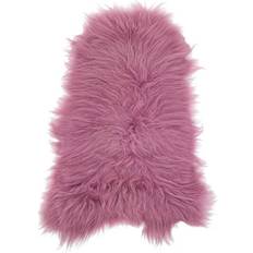 Rosa Felle vidaXL Icelandic Sheepskin Rosa, Rot