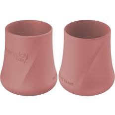 Everyday Baby Tazas Everyday Baby Silikon Becher-Set 2 Stk. NATURE RED