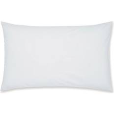 Hvid - Polyester Hovedpudebetræk Catherine Lansfield White Easy Iron Hovedpudebetræk Hvid