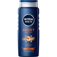 Toiletries Nivea Men Sport Body Wash, Aloe & Citrus, 16.9 Fl Oz