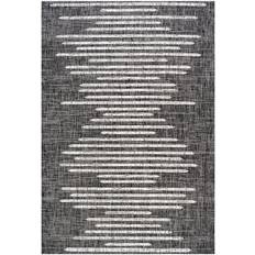 Black and white stripe rug Jonathan Y Zolak Stripe Black/ivory Black, White