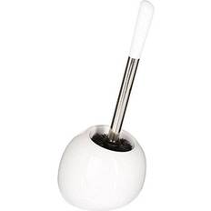 5five Simply Smart Escobilla De Baño PVC INOX Cerámica Blanco 15.2 x 15.1 x 34.8