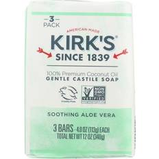 Natural Soothing Aloe Vera Castile Soap 3-Pack 3 Bars