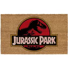 Rectangular Felpudos SD Toys Felpudo De Jurassic Park 60 x 40 cm Blanco cm