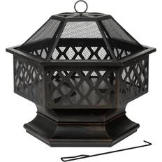 Feuerschalen & Feuerkörbe Tepro tepro Garten Farview Fire pit Black