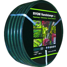 Ryom Haveslanger Ryom Vandslange grøn 1/2" 3-Lag Arm.25M