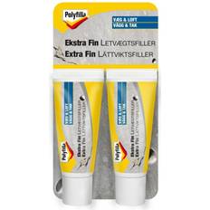 Polyfilla Ekstra Fin Letvægtsfiller Mini dobbeltpack