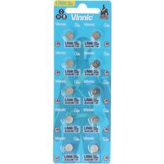 Ag4 batteri Vinnic Vinnic Alkaline mini battery Vinnic G4 AG4 L626 SR626 377 LR66 LR626 10 pcs