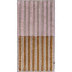 Mette Ditmer Disorder Guest Towel Pink, White (90x50cm)