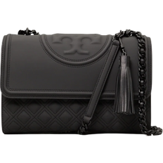 Tory Burch Black Crossbody Bags Tory Burch Fleming Matte Convertible Shoulder Bag - Black