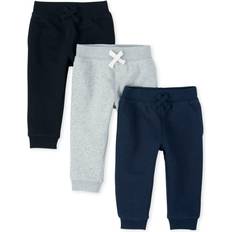 18-24M - Boys Pants The Children's Place Baby & Toddler Boys Uniform Active Fleece Jogger Pants 3-pack