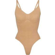 SKIMS Seamless Sculpt Thong Bodysuit - Ochre