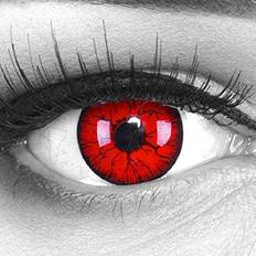 Contact linser Colorful Red Black Crazy Fun Metatron Years Contact Lenses