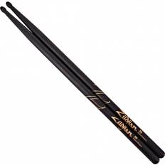 Zildjian 5A Wood Tip Black Drumsticks