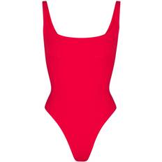 Red Underwear SKIMS Fits Everybody Square Bodysuit