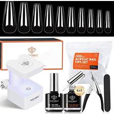 Nail tips kit Modelones Nail Tips & Glue Gel Kit