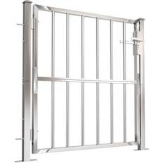 Silver Gates vidaXL Garden Gate 39.4x39.4"