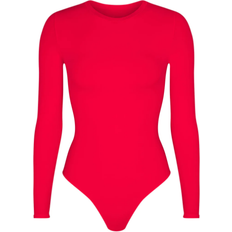 Long Sleeves Bodysuits SKIMS Fits Everybody Long Sleeve Crew Neck Bodysuit