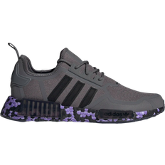 Nike adidas NMD Trainers Nike NMD_R1 M - Grey Five/Core Black/Purple Rush