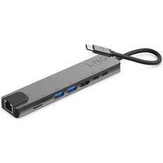 Usb c multiport hub 8 in 1 LINQ Elements USB-C