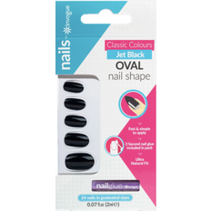 Classic Oval Nails Jet Black 2