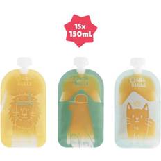 Babymoov Barn- & Babytillbehör Babymoov Badabulle pack of 15 reusable food storage pouches