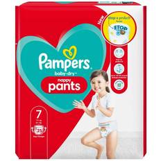 Diapers Pampers Baby-Dry Nappy Pants Size 7 25pcs