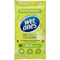 Wet Ones Be Zingy Biodegradable Antibacterial wipes