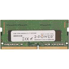 CL17 RAM Memory 2-Power 4GB DDR4 2400MHz CL17 SODIMM Memory replaces CT4G4SFS824A