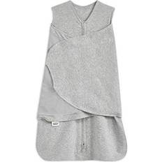 HALO Sleep SleepSack Swaddle 1.5 Tog, 100% Cotton, Heather Grey (0-3m)