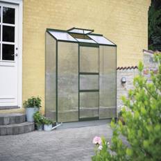Altan drivhus Halls Greenhouses Drivhus Altan 3 Poly 1,3m² Aluminium