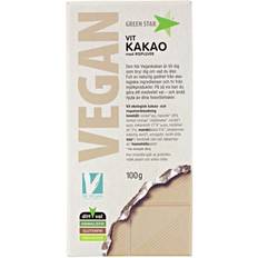 Star vegan Green Star Vegan vit choklad EKO 100