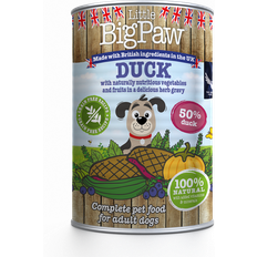 Dåsemad Big Paw Duck & Blueberry dåsemad, 390g