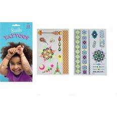 Body Tattoos for Kids, Neon, Neon, 22 pcs