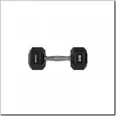 Hex dumbbell 10 HMS Dumbbell Hex Pro black-silver 10 kg (17-66-114)